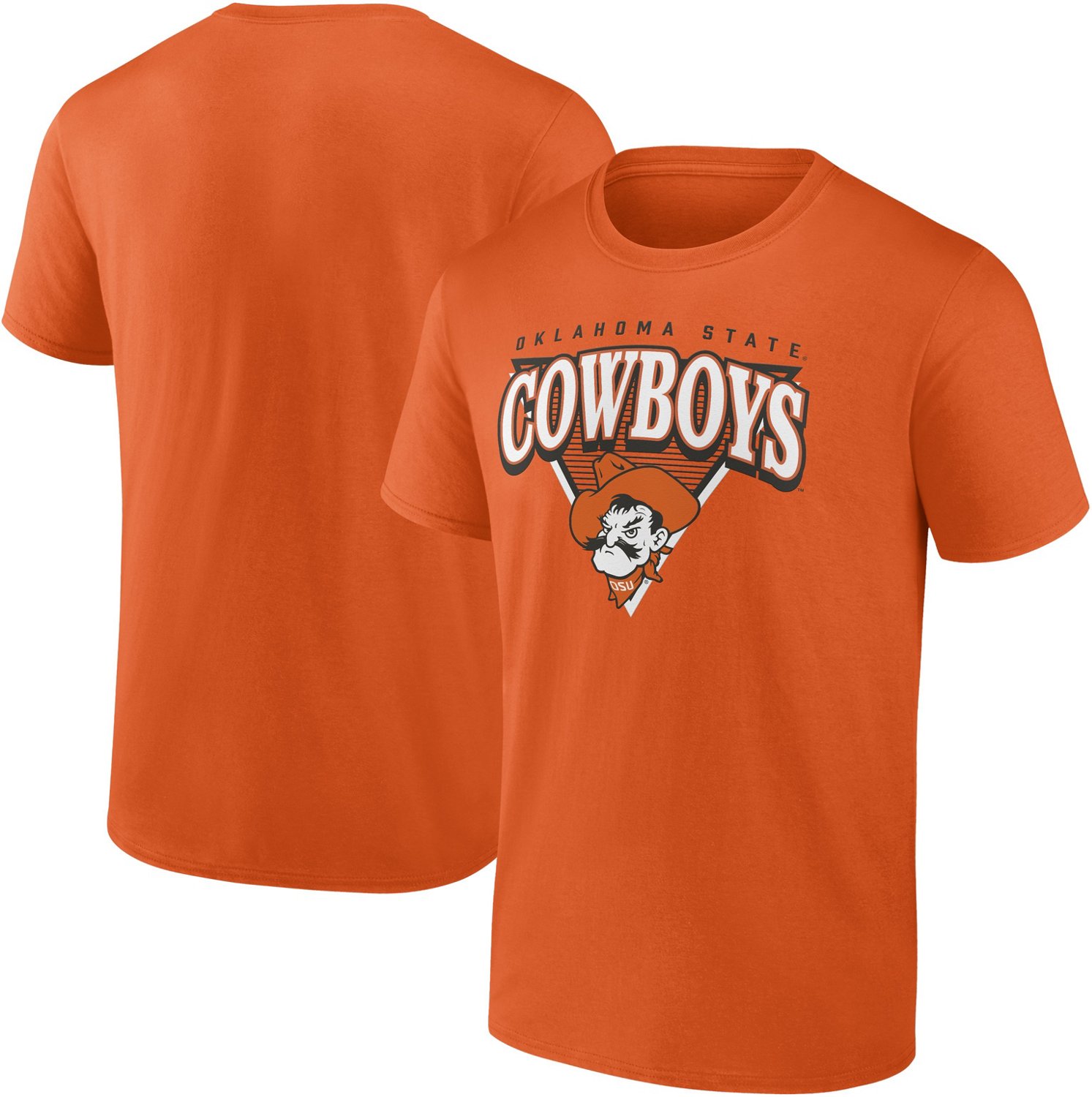 Fanatics Men's Oklahoma State University Fundamentals Modern Triblend T-shirt - view number 3
