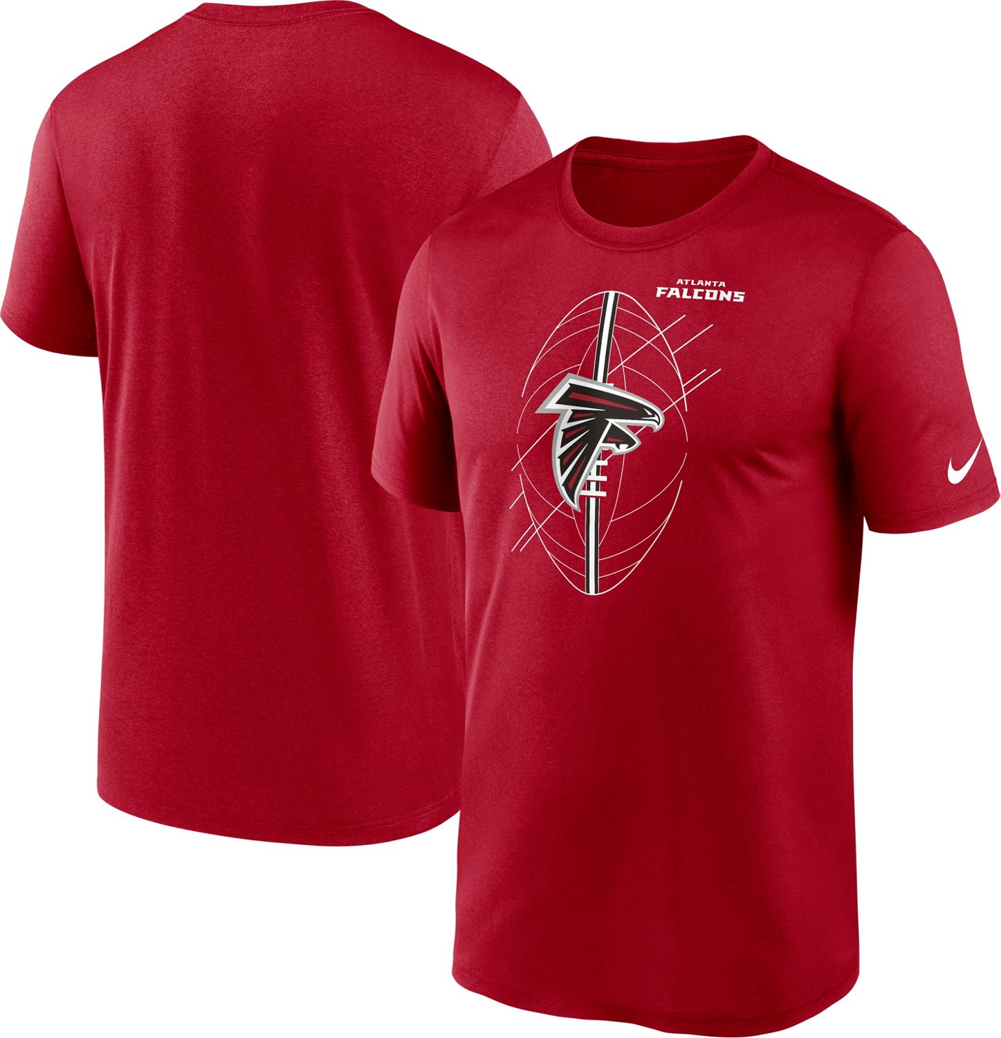 Nike Men's Atlanta Falcons Legend Icon T-shirt - view number 3