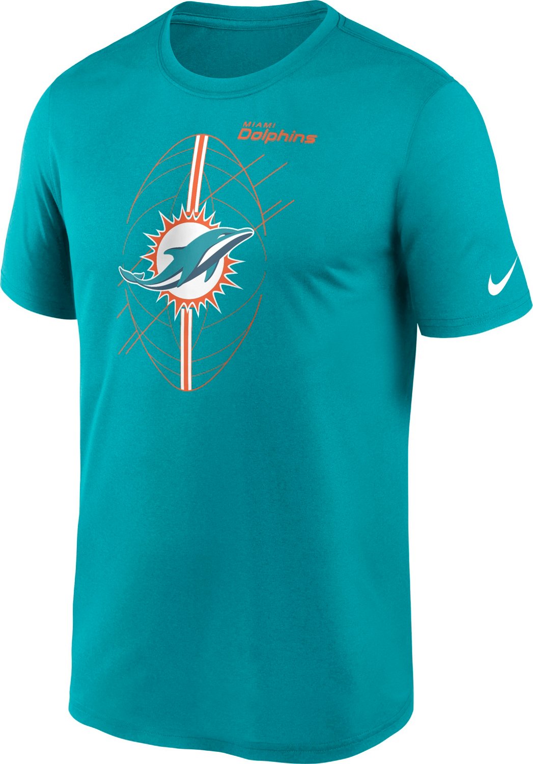 Nike Men's Miami Dolphins Legend Icon Big and Tall T-shirt | Academy