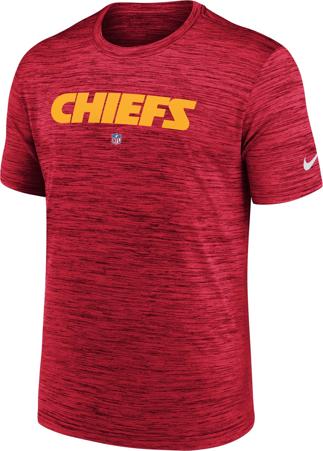 Nike Men's Kansas City Chiefs Team Issue Velocity Graphic T-shirt                                                                - view number 1