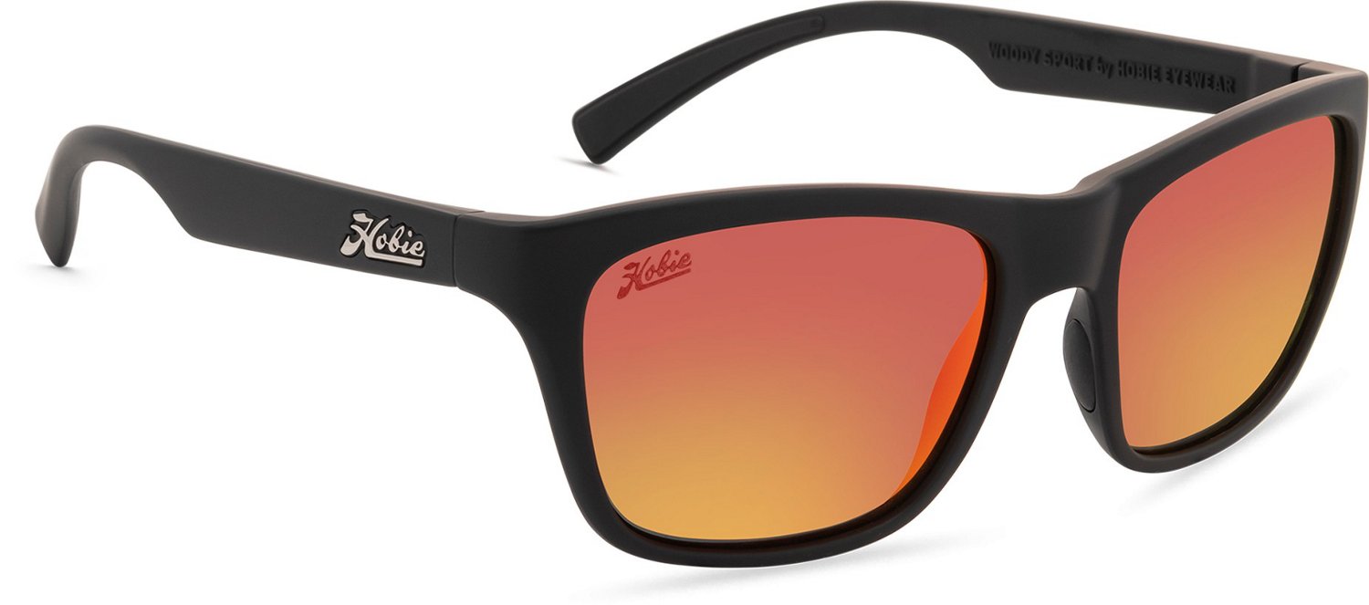 Academy Sports + Outdoors Hobie Adults' Woody Sport Polarized Mirrored  Sunglasses