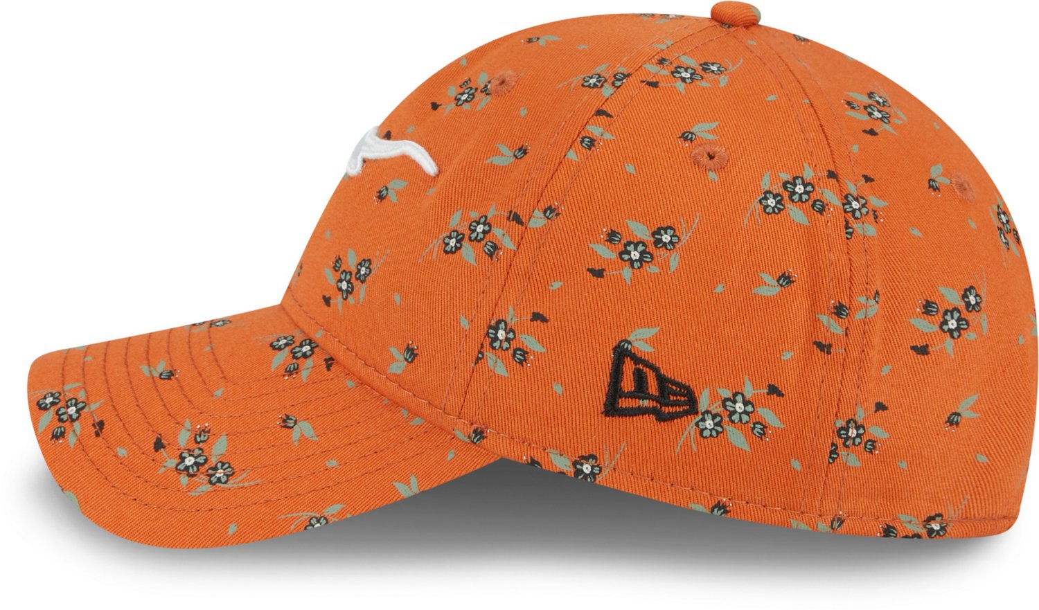 New Era Women's University of Texas Bloom OTC Adjustable 9TWENTY Cap - view number 6