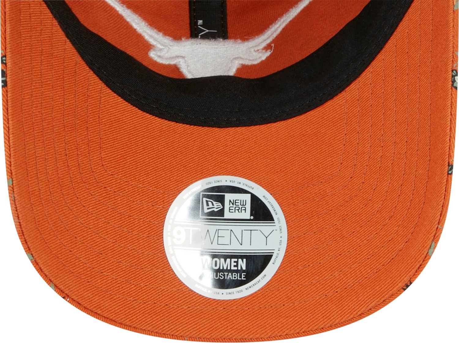 New Era Women's University of Texas Bloom OTC Adjustable 9TWENTY Cap - view number 7