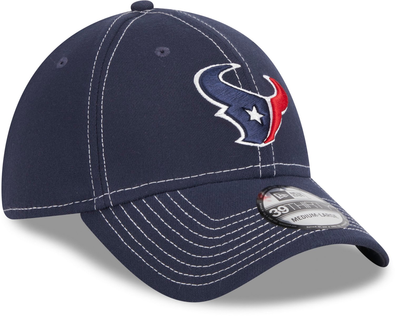 New Era Men's Houston Texans Classic 39THIRTY Cap - view number 3