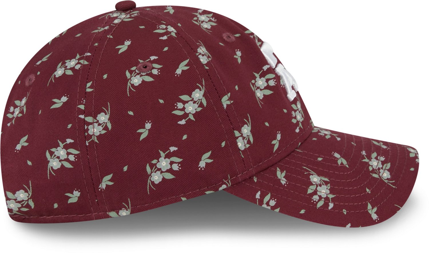 New Era Women's Texas A&M University Bloom OTC Adjustable 9TWENTY Cap - view number 4