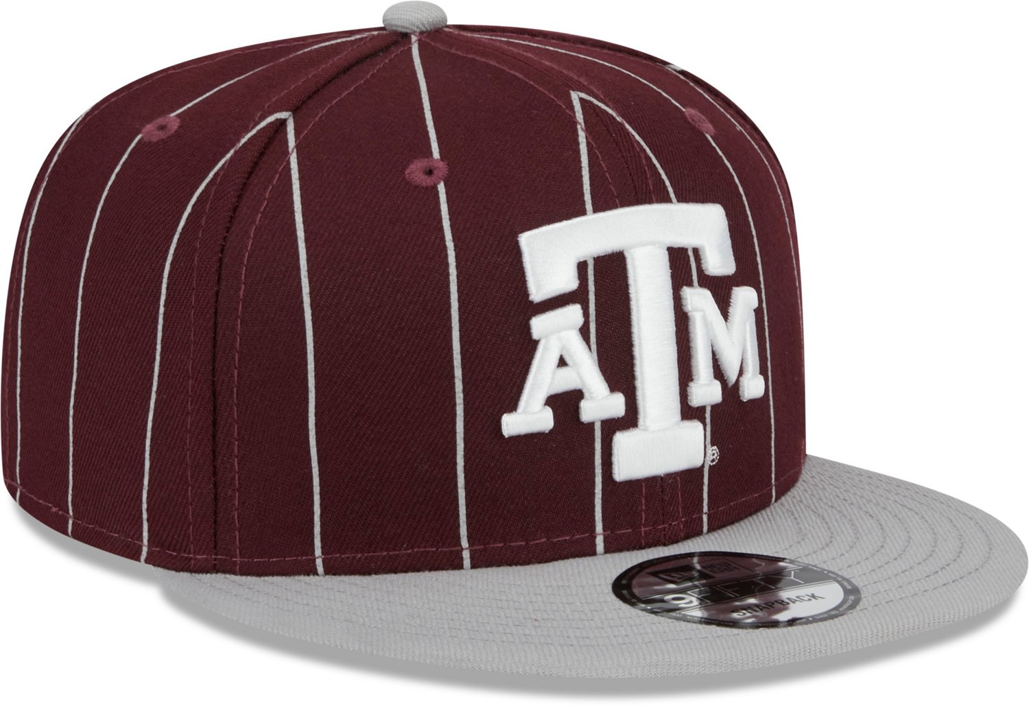 New Era Men's Texas A&M University Vintage Snap 9FIFTY Cap - view number 3