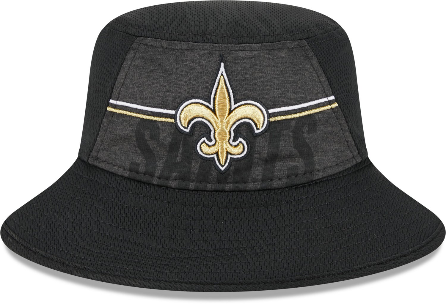 New Orleans Bucket Hat Saints Cap Black