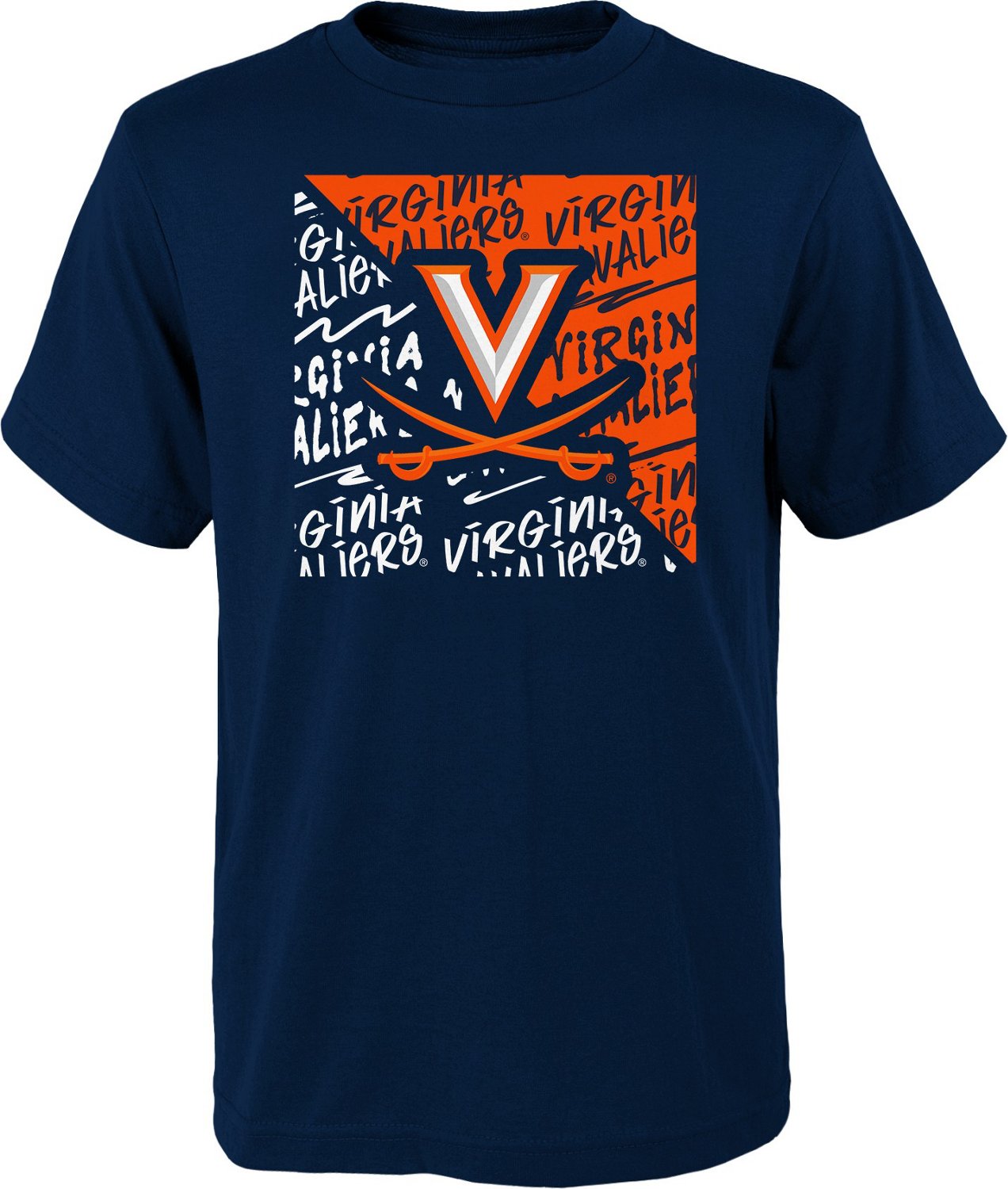 Outerstuff Boys' University of Virginia Divide T-shirt | Academy