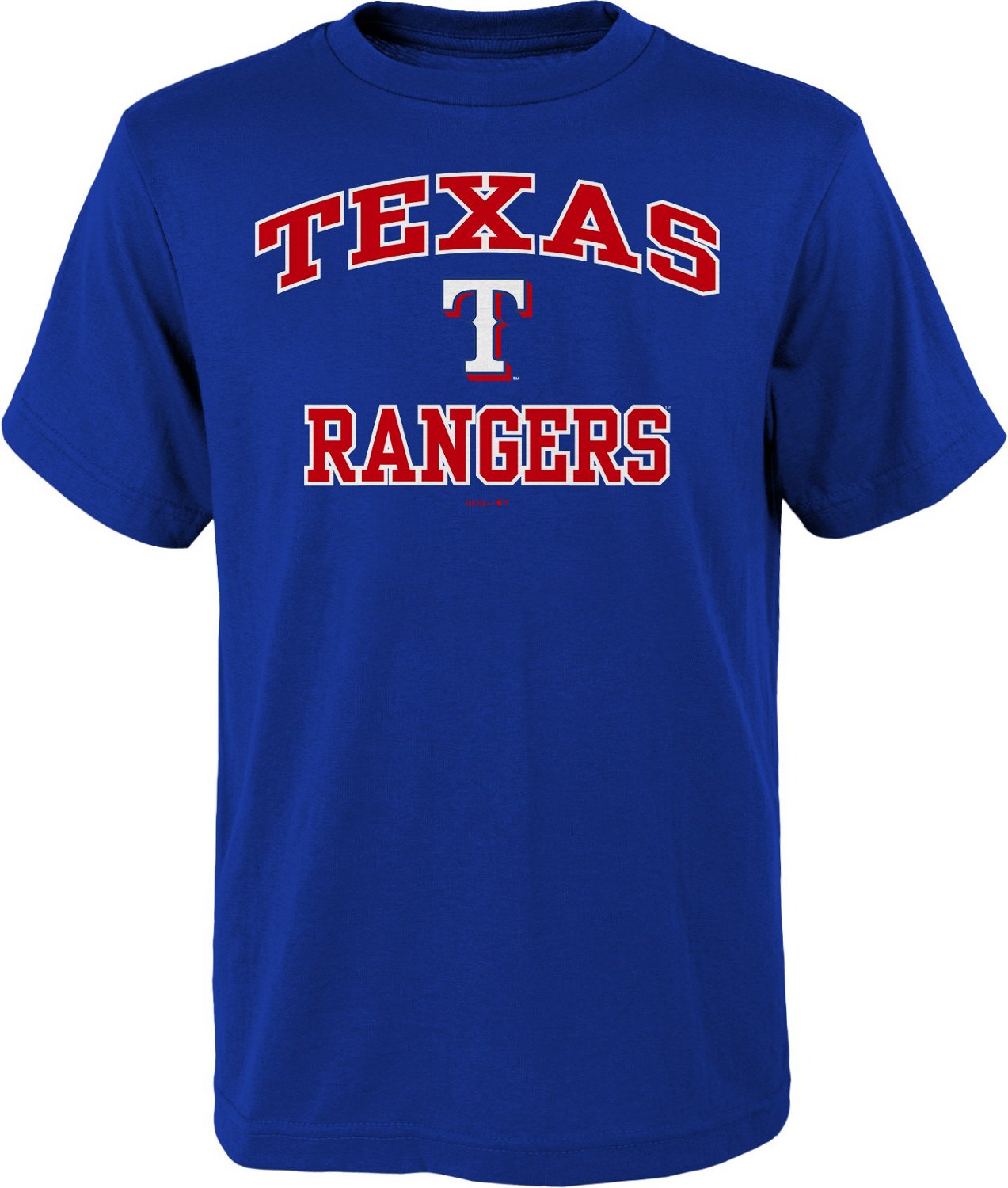 Outerstuff Boys' 8-20 Texas Rangers Heart and Soul T-shirt