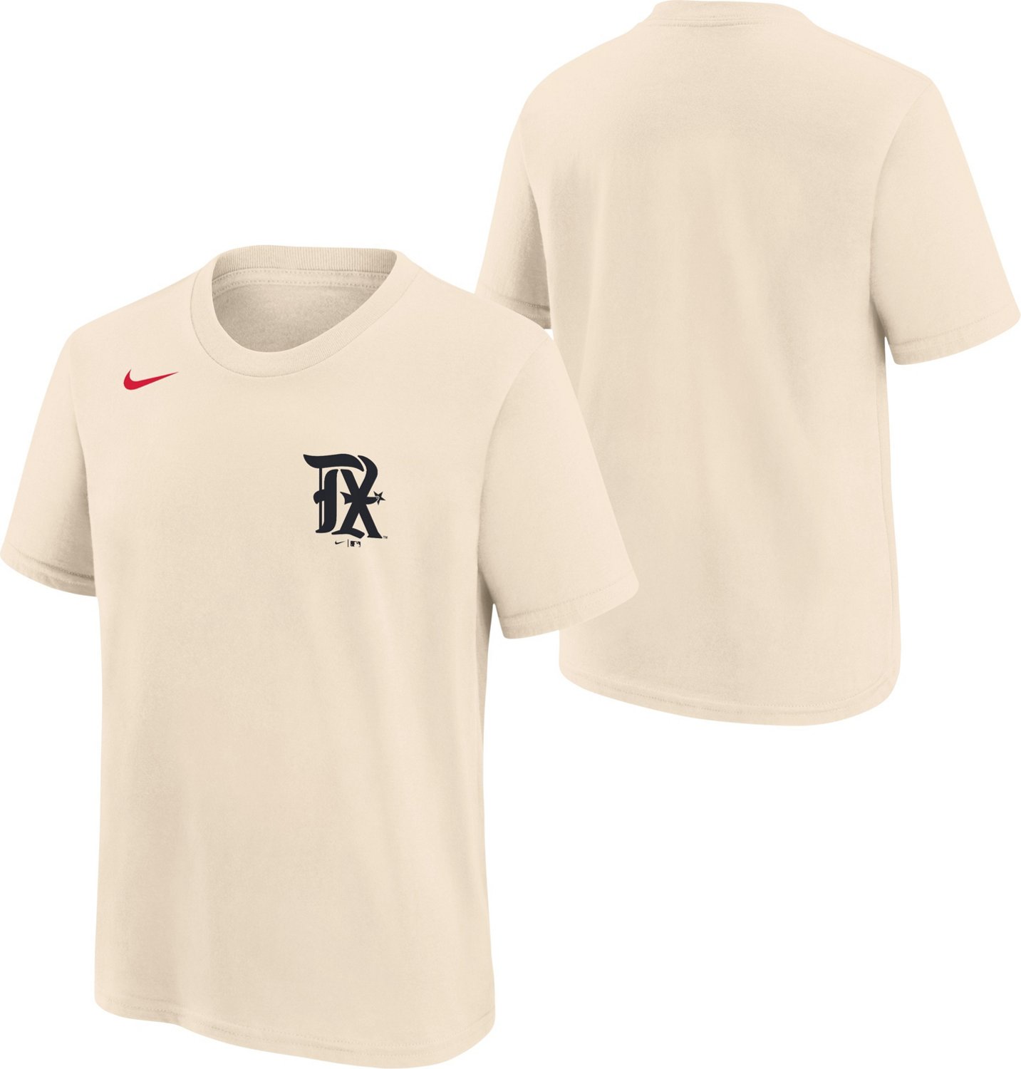 Nike Boys’ Texas Rangers Wordmark Graphic T-shirt  - view number 3