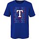 Outerstuff Boys' 4-7 Texas Rangers Letterman T-shirt                                                                             - view number 1 selected