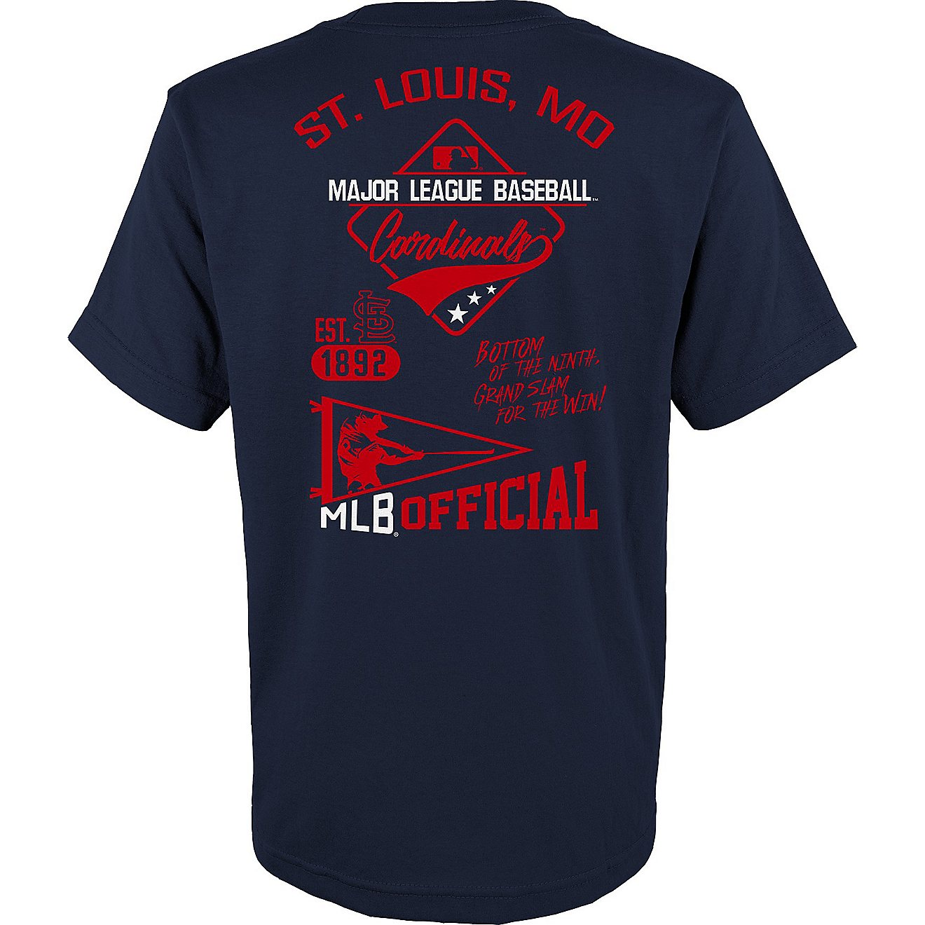 Outerstuff Boys' 8-20 St. Louis Cardinals Multi-Hits T-shirt                                                                     - view number 2