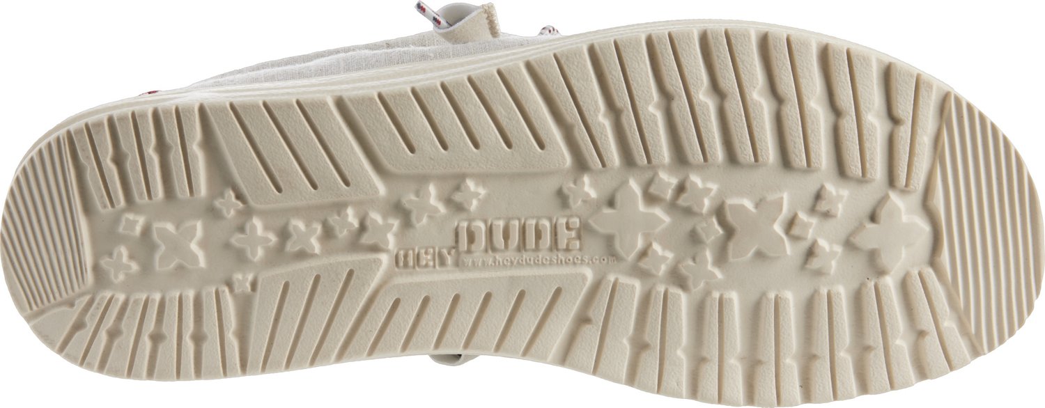 HEYDUDE Men's Wally Texas Canvas Slip-On Shoes                                                                                   - view number 7