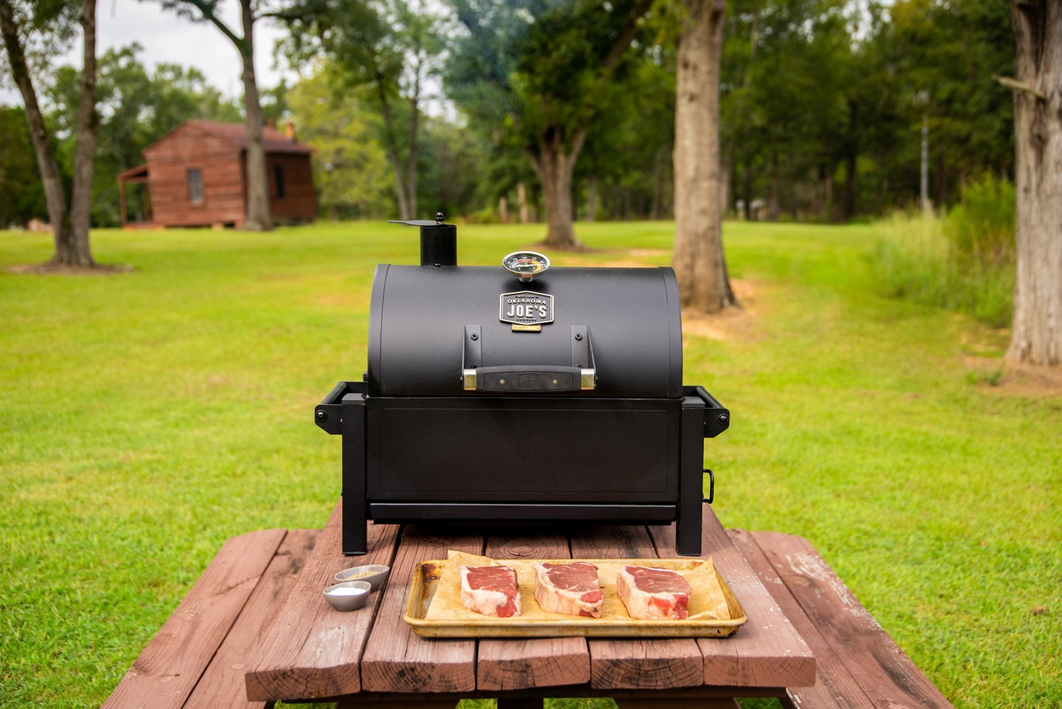 Oklahoma joe's rambler tabletop charcoal cheap grill