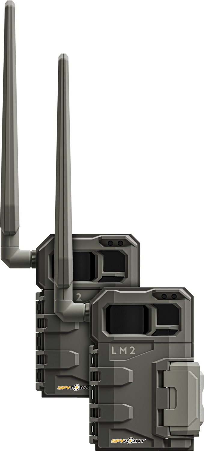 SpyPoint LM2 Verizon Cellular Trail Camera w/ Micro SD Cards Academy