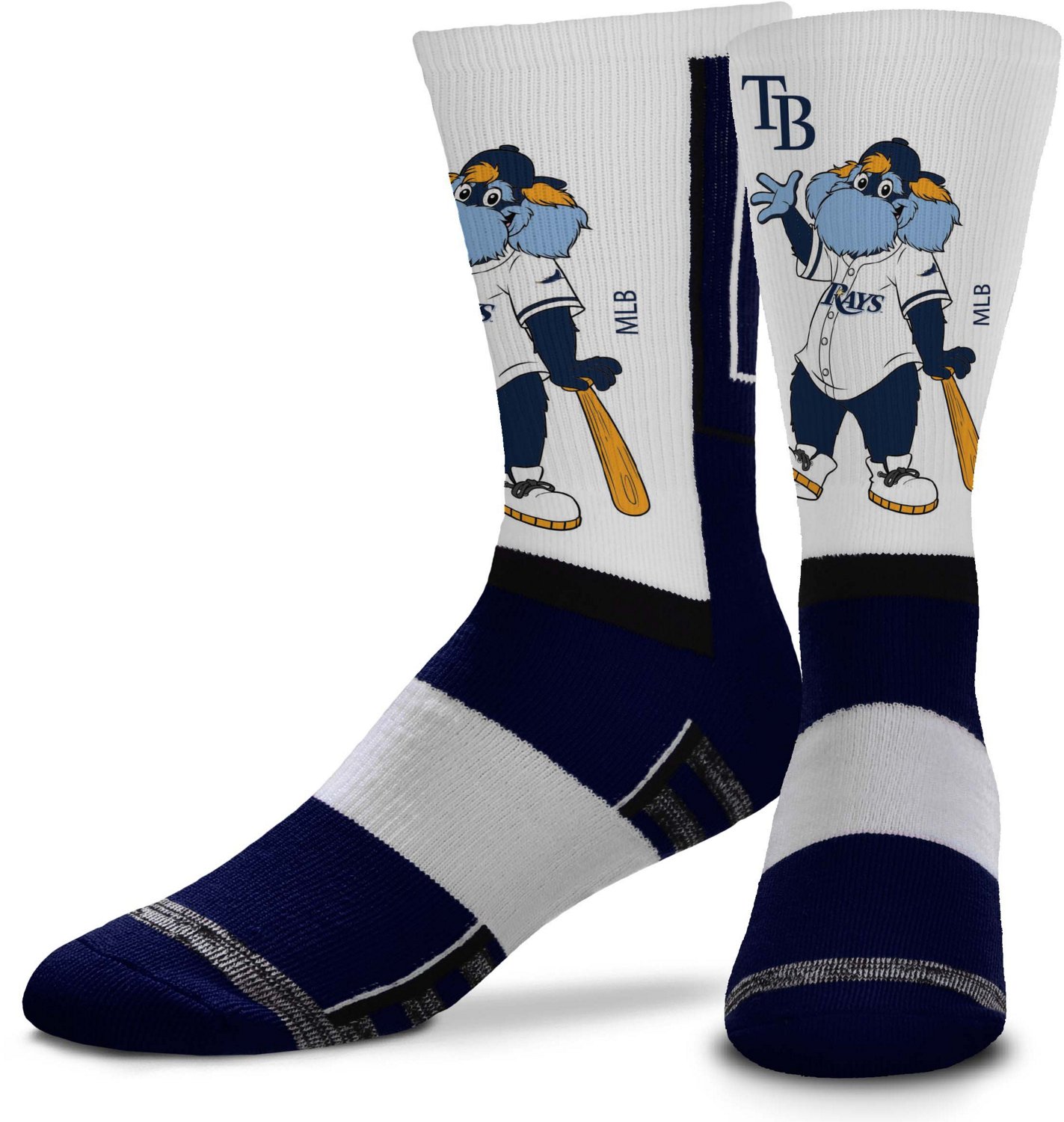 For Bare Feet Tampa Bay Rays Mascot Snoop Crew Socks | Academy