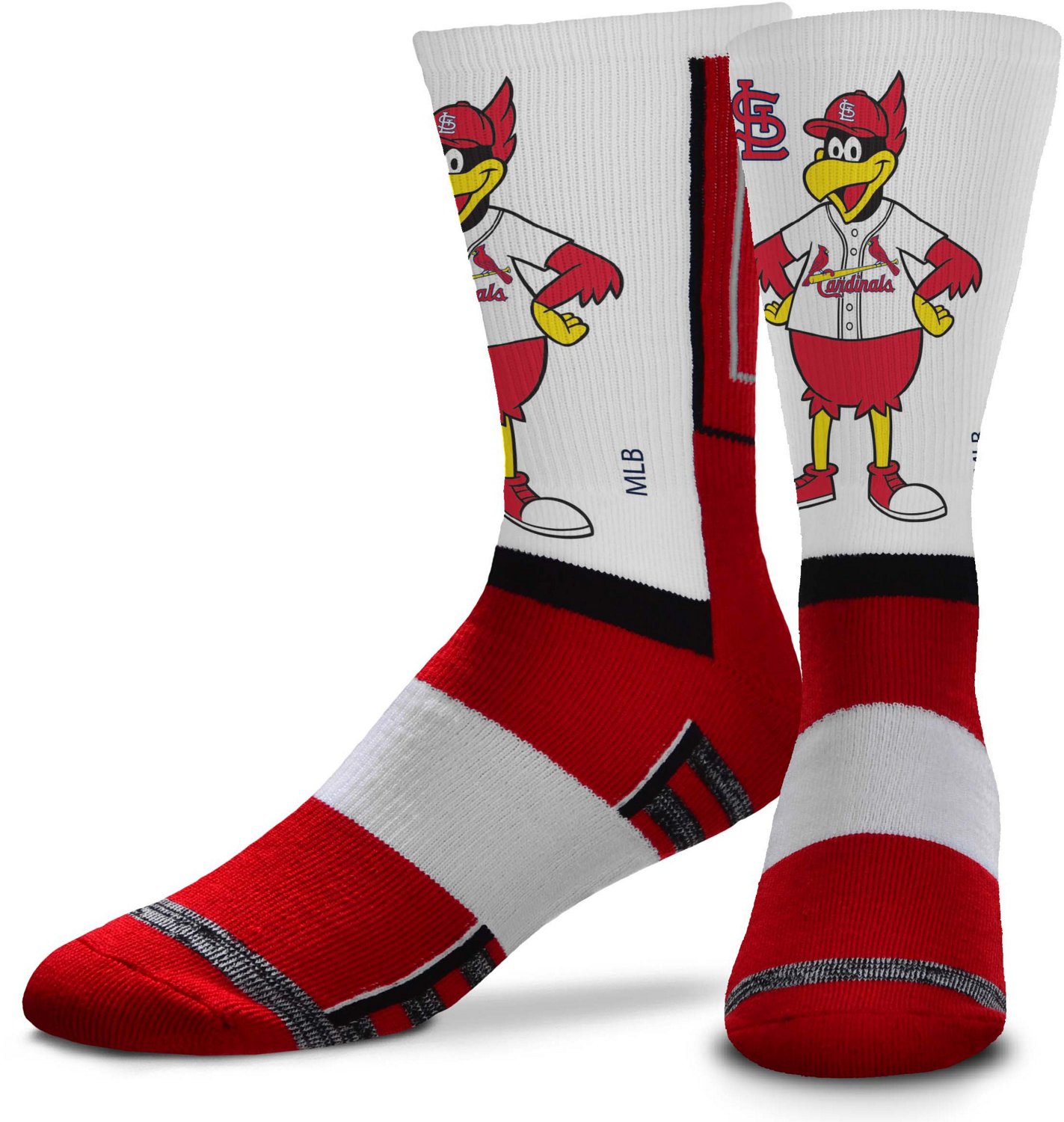 For Bare Feet St. Louis Cardinals Mascot Snoop Crew Socks Academy