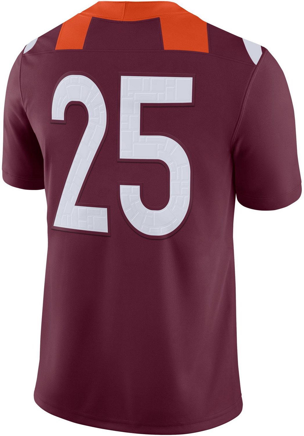 Nike Men's Virginia Tech University Football Home Replica Jersey - view number 2