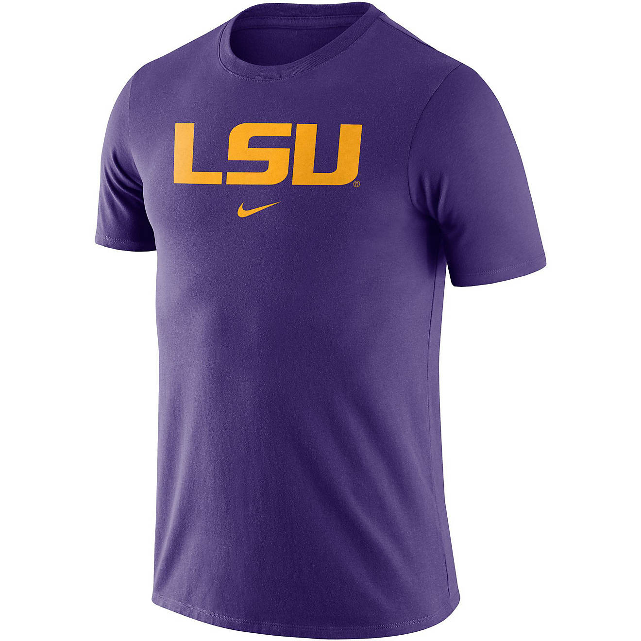 Nike Men’s Louisiana State University Essential Wordmark T-shirt                                                               - view number 1