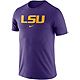 Nike Men’s Louisiana State University Essential Wordmark T-shirt                                                               - view number 1 selected