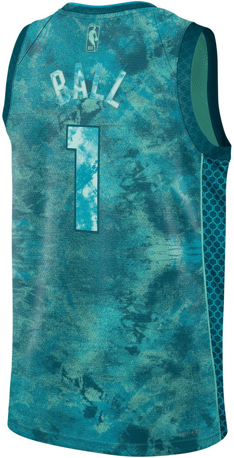 【NIKE】LaMelo Ball Select Series Men's Jordan NBA T-Shirt Nike Men's Charlotte Hornets LaMelo Ball 1 Dri-FIT Jersey