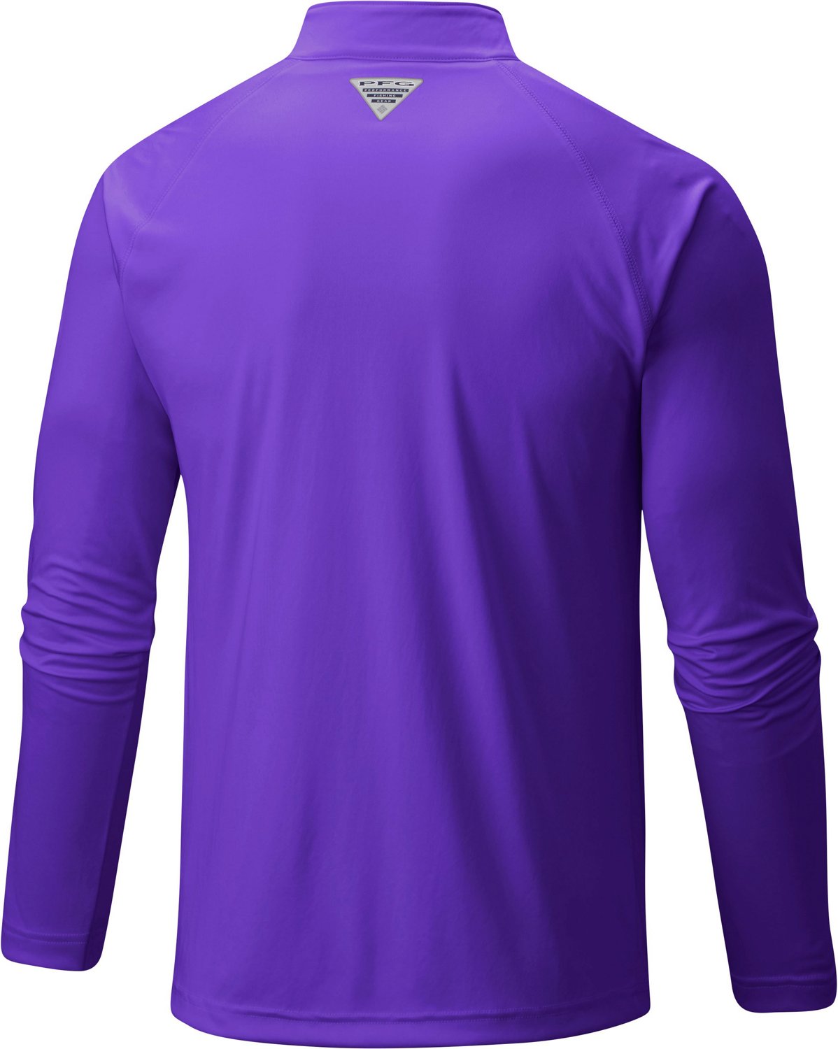Columbia Sportswear Men's Texas Christian University Terminal Tackle 1/4 Zip Sweatshirt                                          - view number 2