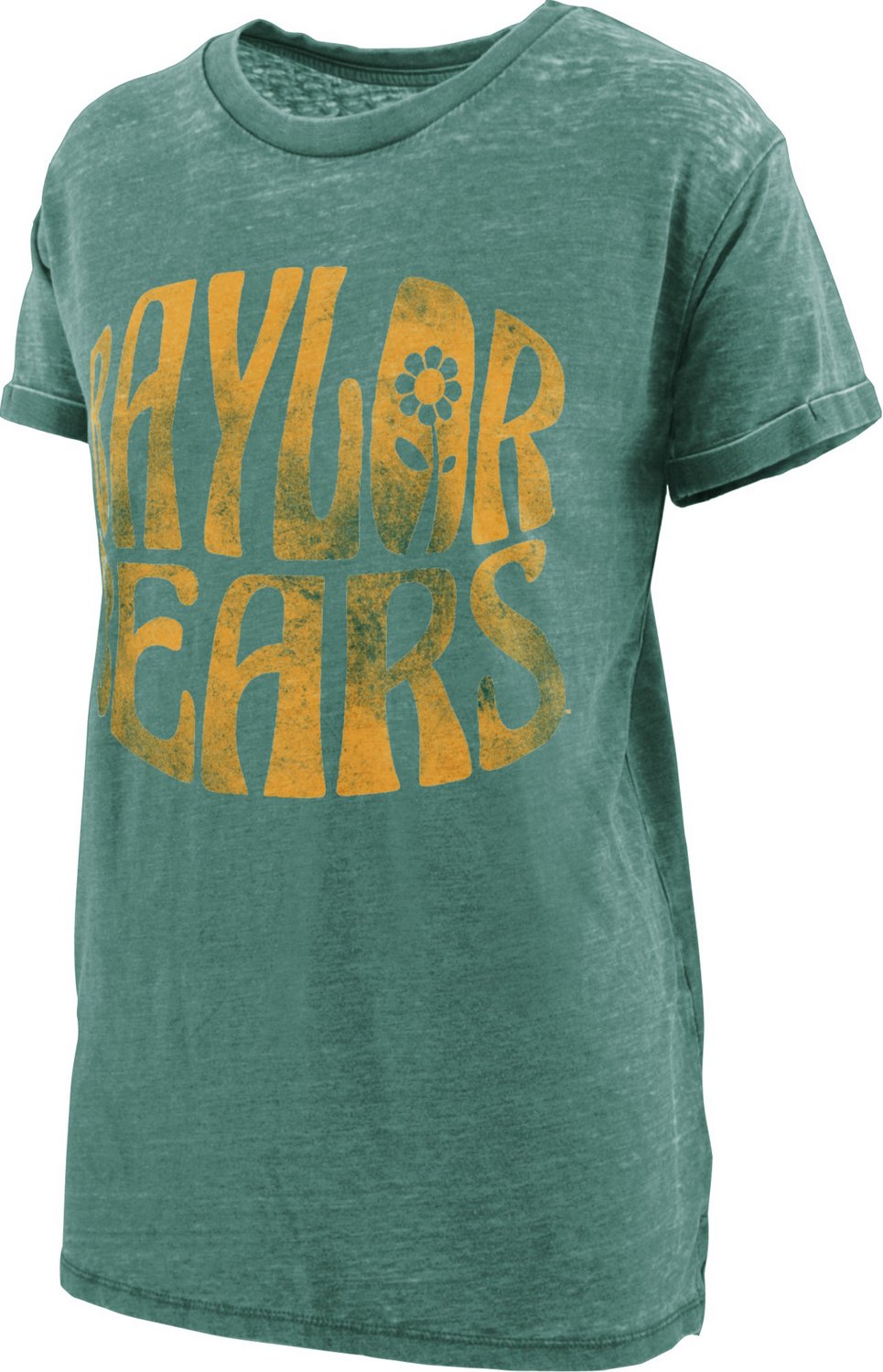 Three Square Women’s Baylor University Vintage Boyfriend Goldie Graphic T-shirt