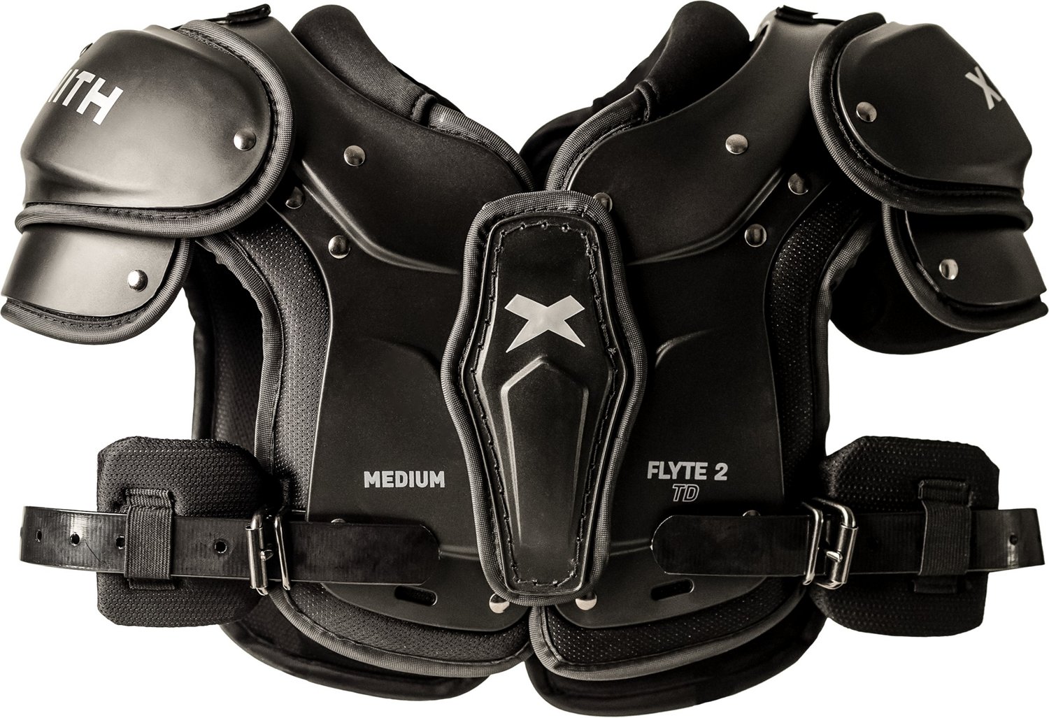 Xenith Flyte Youth Football Shoulder Pads - Black Large