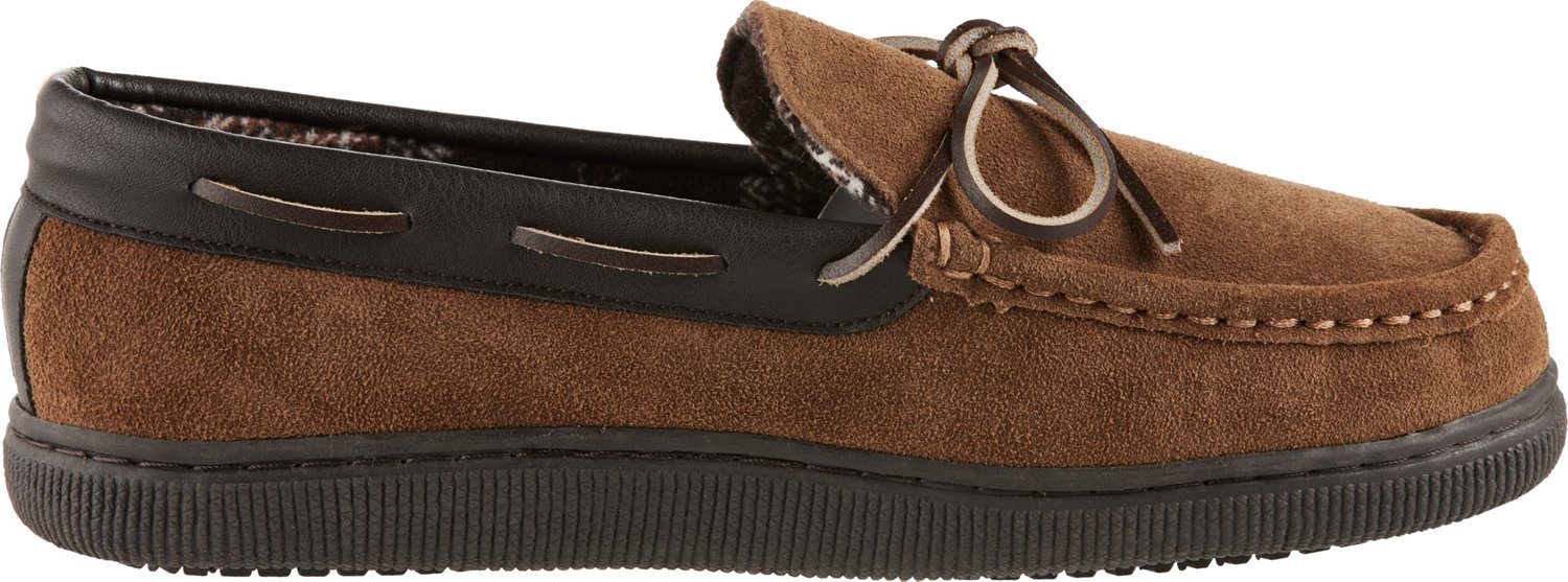 Magellan Outdoors Men s Leather Moc II Slippers Academy