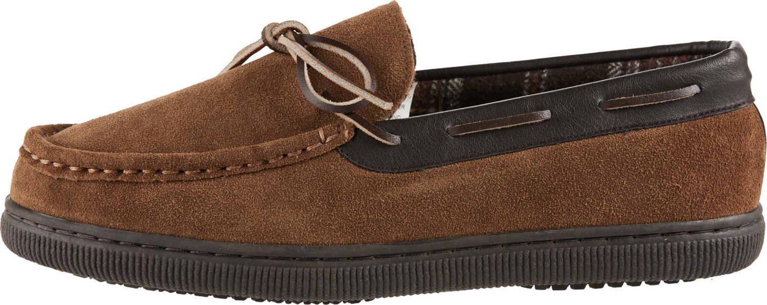 Magellan Outdoors Men's Leather Moc II Slippers                                                                                  - view number 2