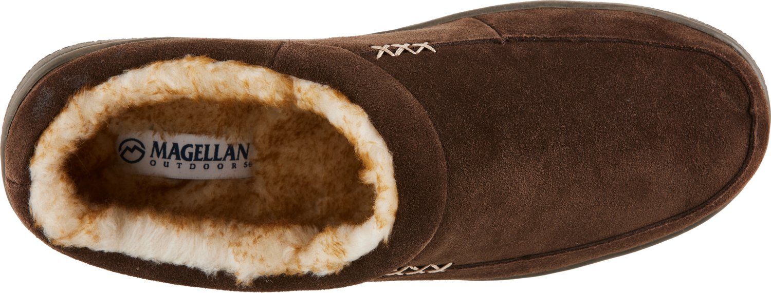Magellan Outdoors Men's Leather Mule Slippers - view number 7