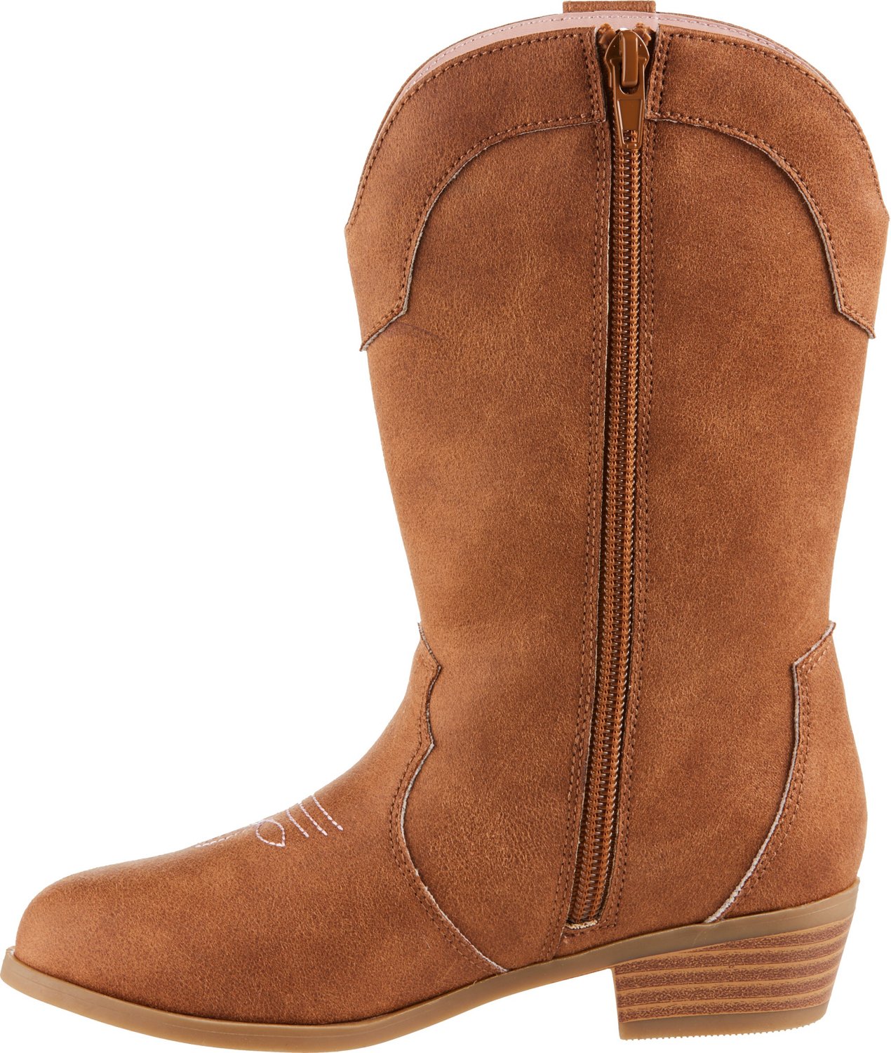 Magellan Outdoors Girls' Floral Embroidered Western Boots