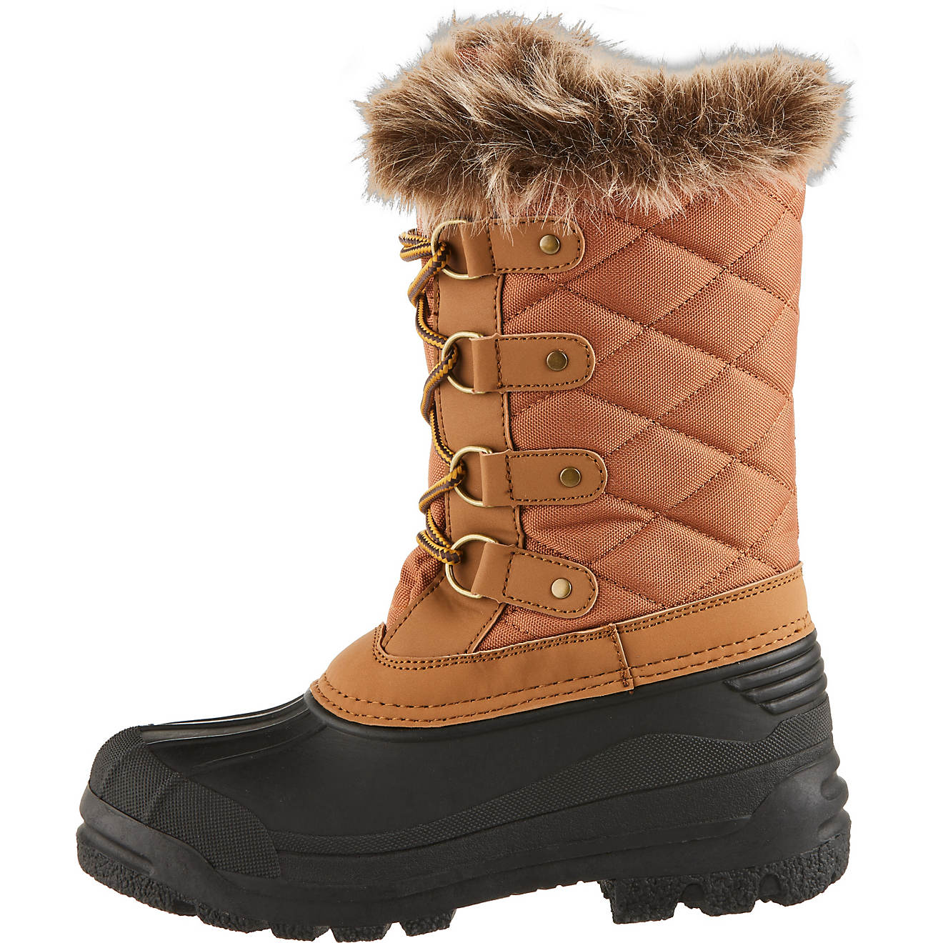 Magellan Outdoors Women's Quilted Faux Fur Pac Boots                                                                             - view number 1