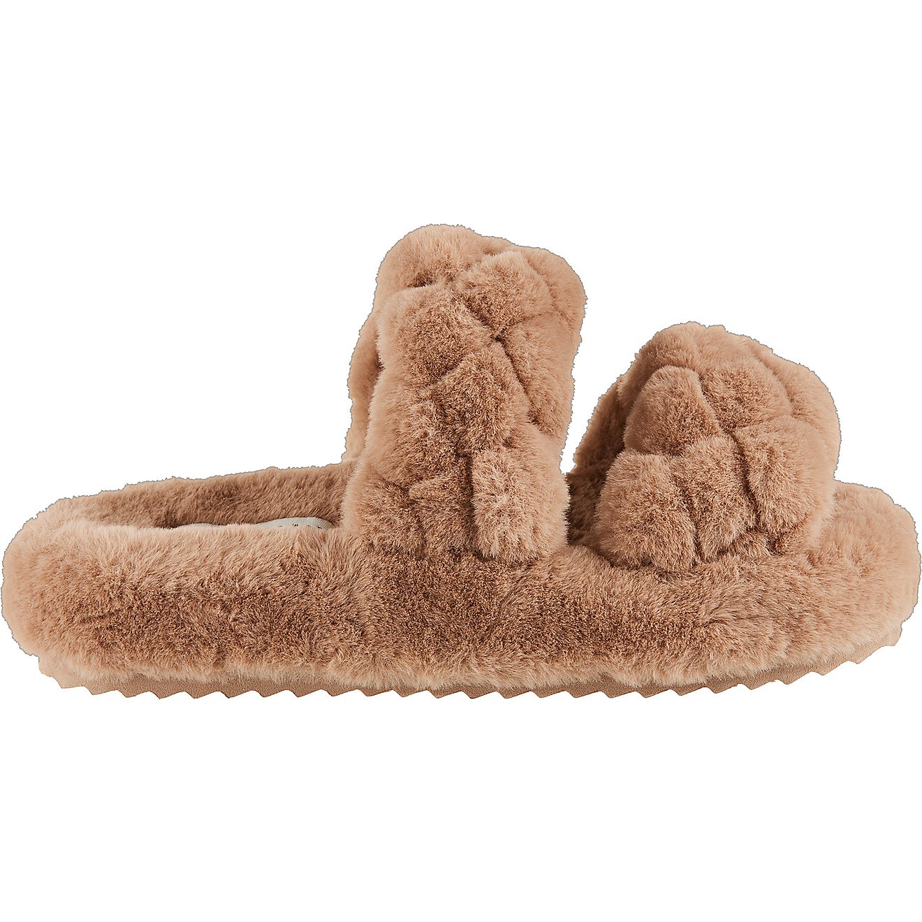 Magellan Outdoors Women's Double Band Plush Slippers | Academy