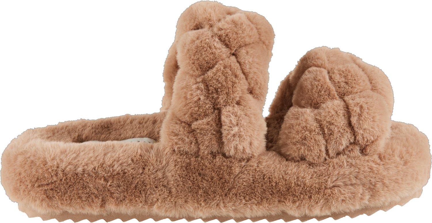 Magellan Outdoors Women's Double Band Plush Slippers - view number 5