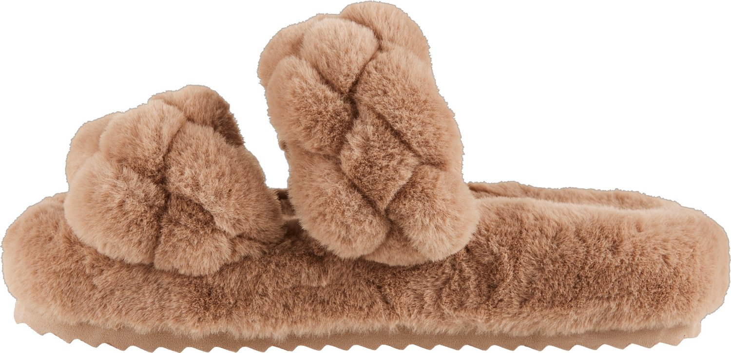 Magellan Outdoors Women's Double Band Plush Slippers - view number 2