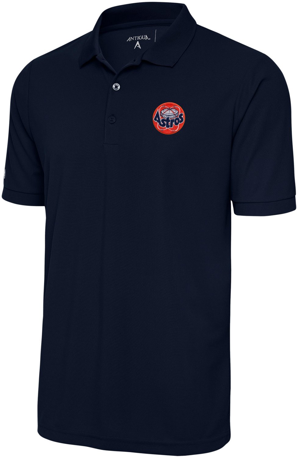 Antigua Men's Houston Astros Legacy Pique Polo Shirt