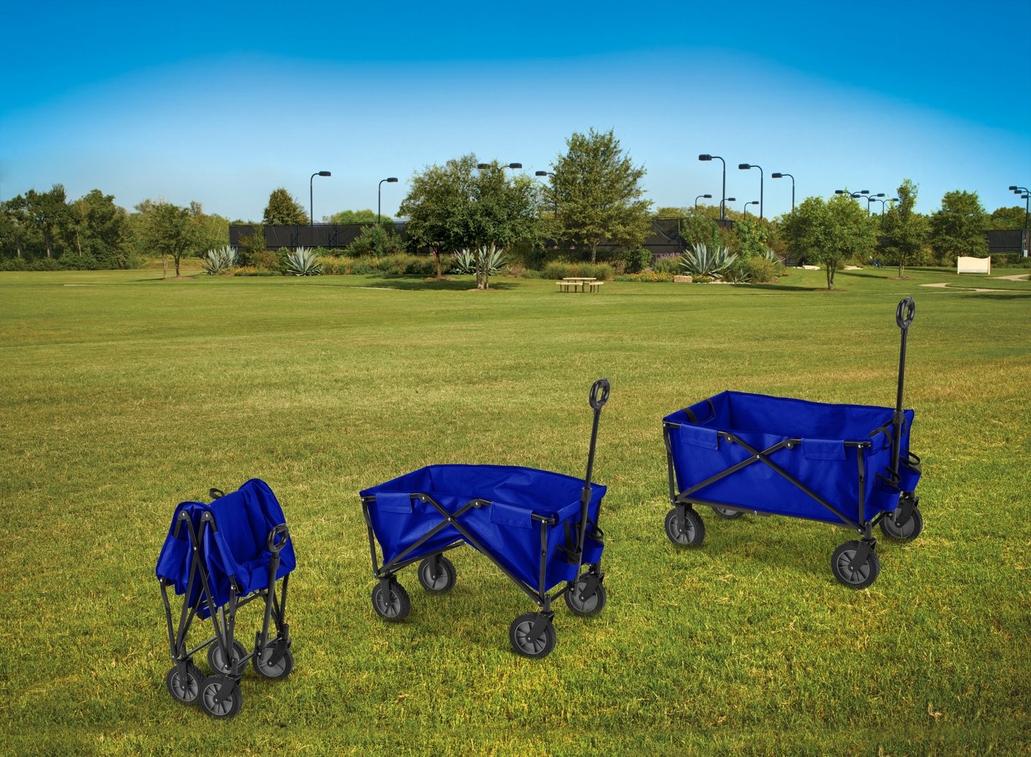 Academy Sports + Outdoors Folding Sports Wagon with Removable Bed                                                                - view number 10
