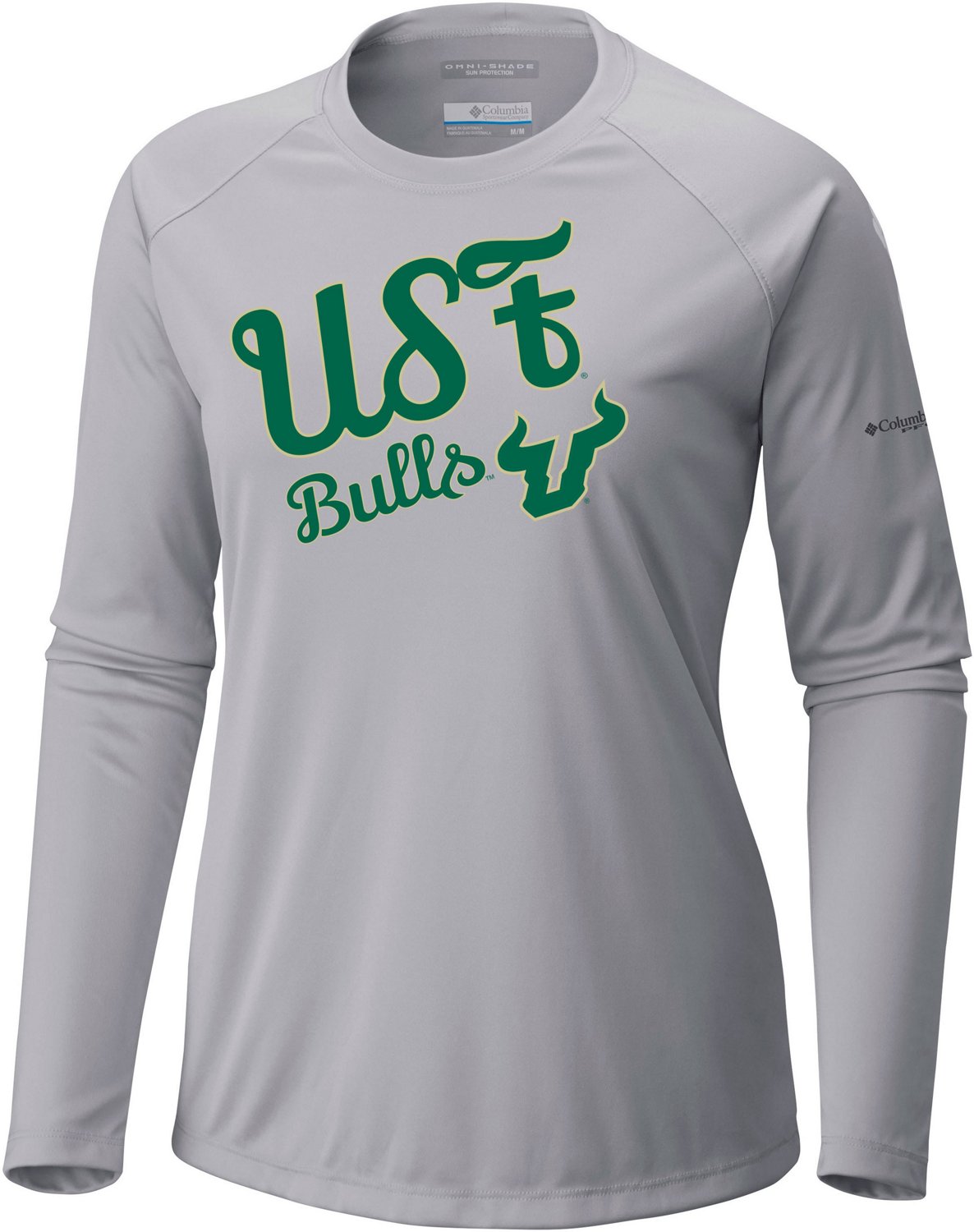 Columbia Sportswear Women's University of South Florida Tidal II Long Sleeve T-shirt - view number 1