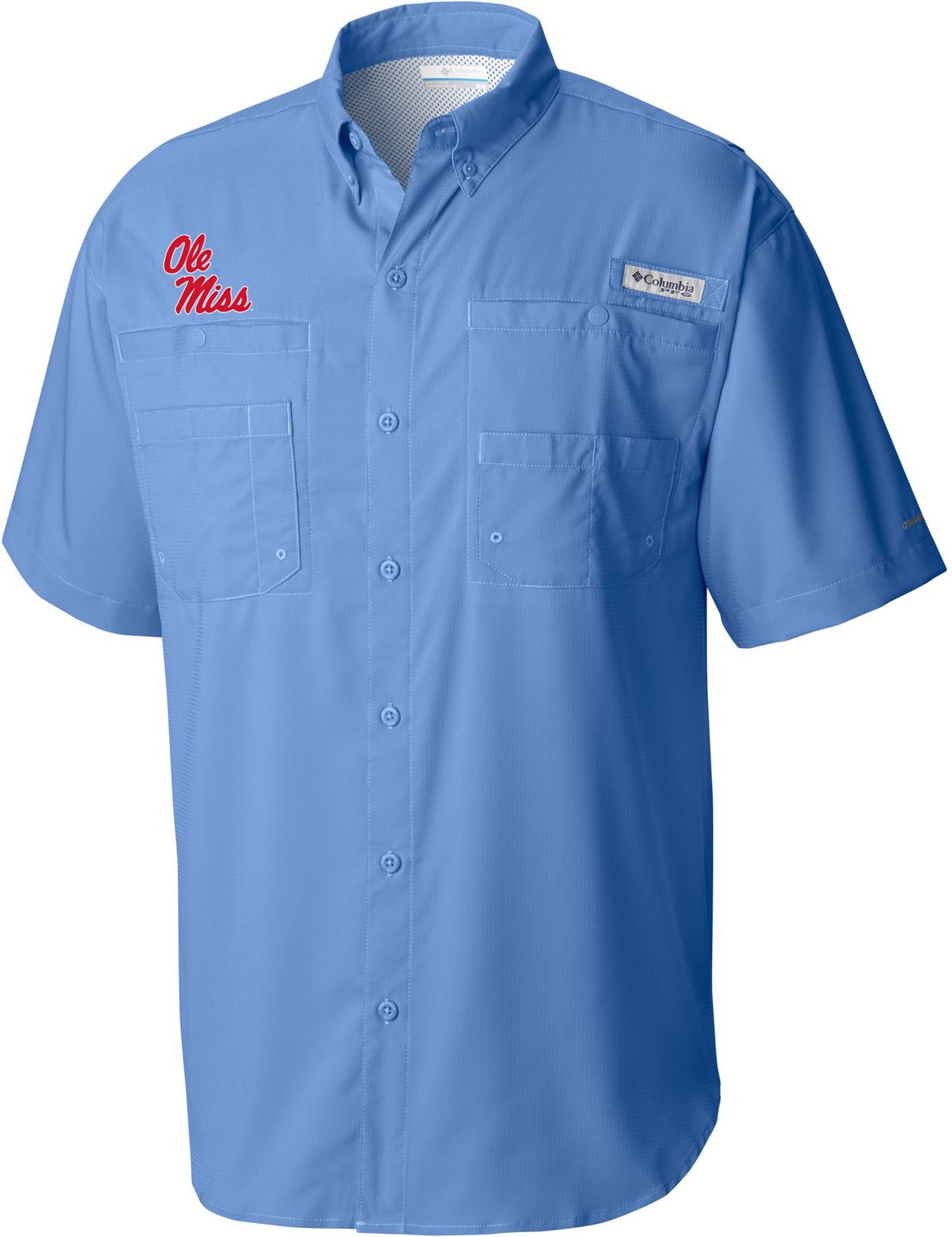 Columbia Men's Tamiami Arkansas Razorbacks Short-Sleeve Shirt