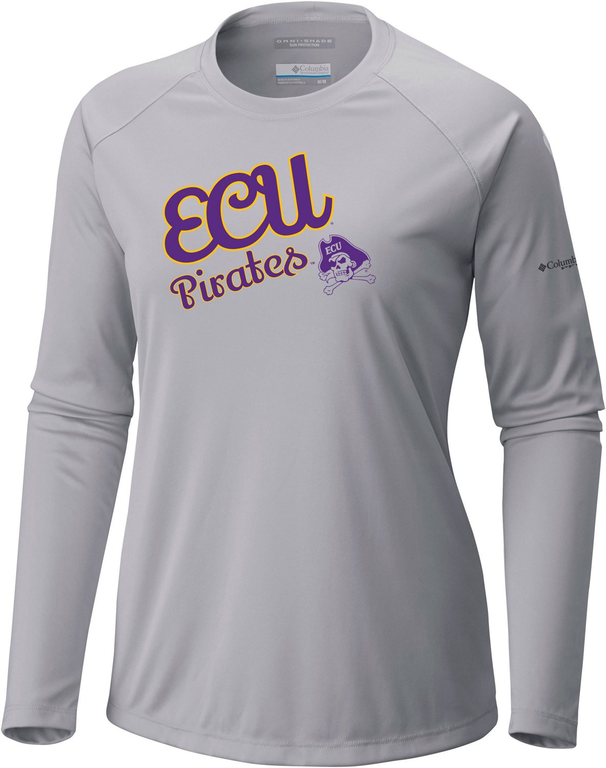 Columbia Sportswear Women's East Carolina University Tidal II Long Sleeve T-shirt - view number 1