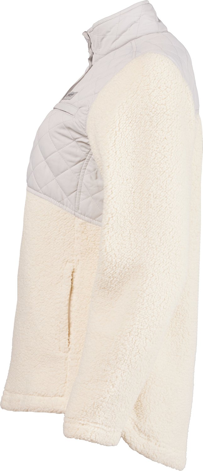 Magellan Outdoors Women's Campfire Mixed Media Pullover Sweatshirt - view number 3