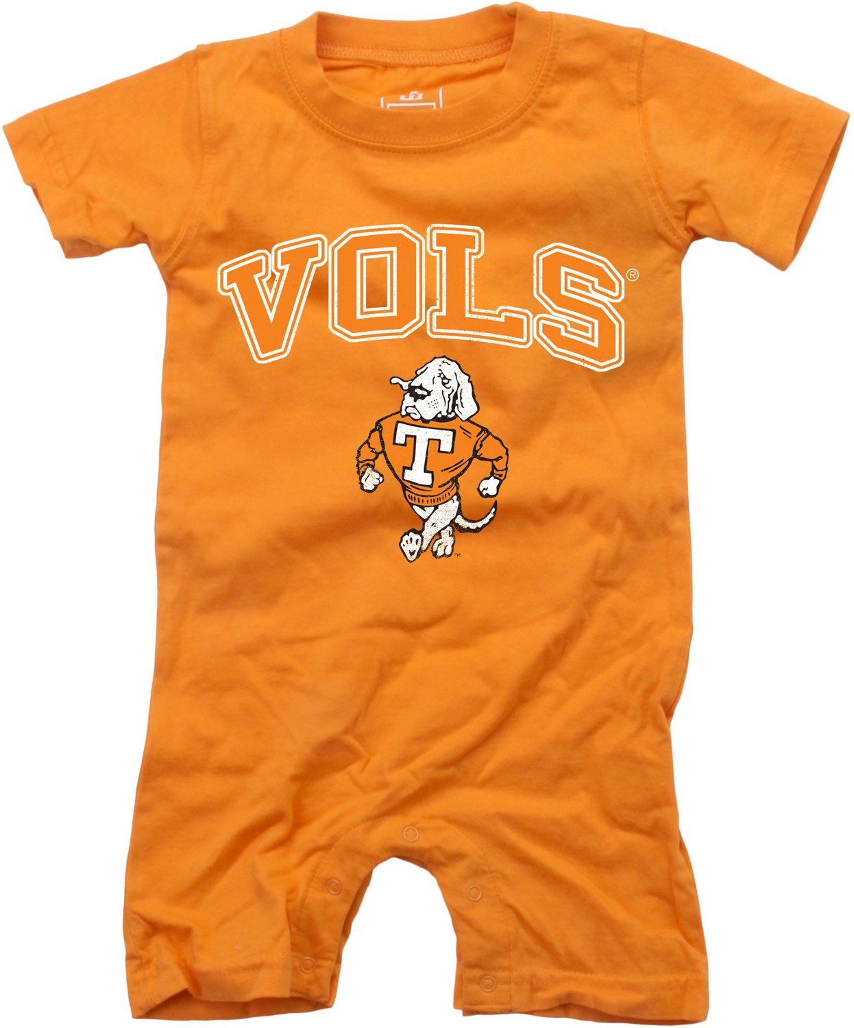 Wes And Willy Infant Boys University Of Tennessee Team Romper Academy