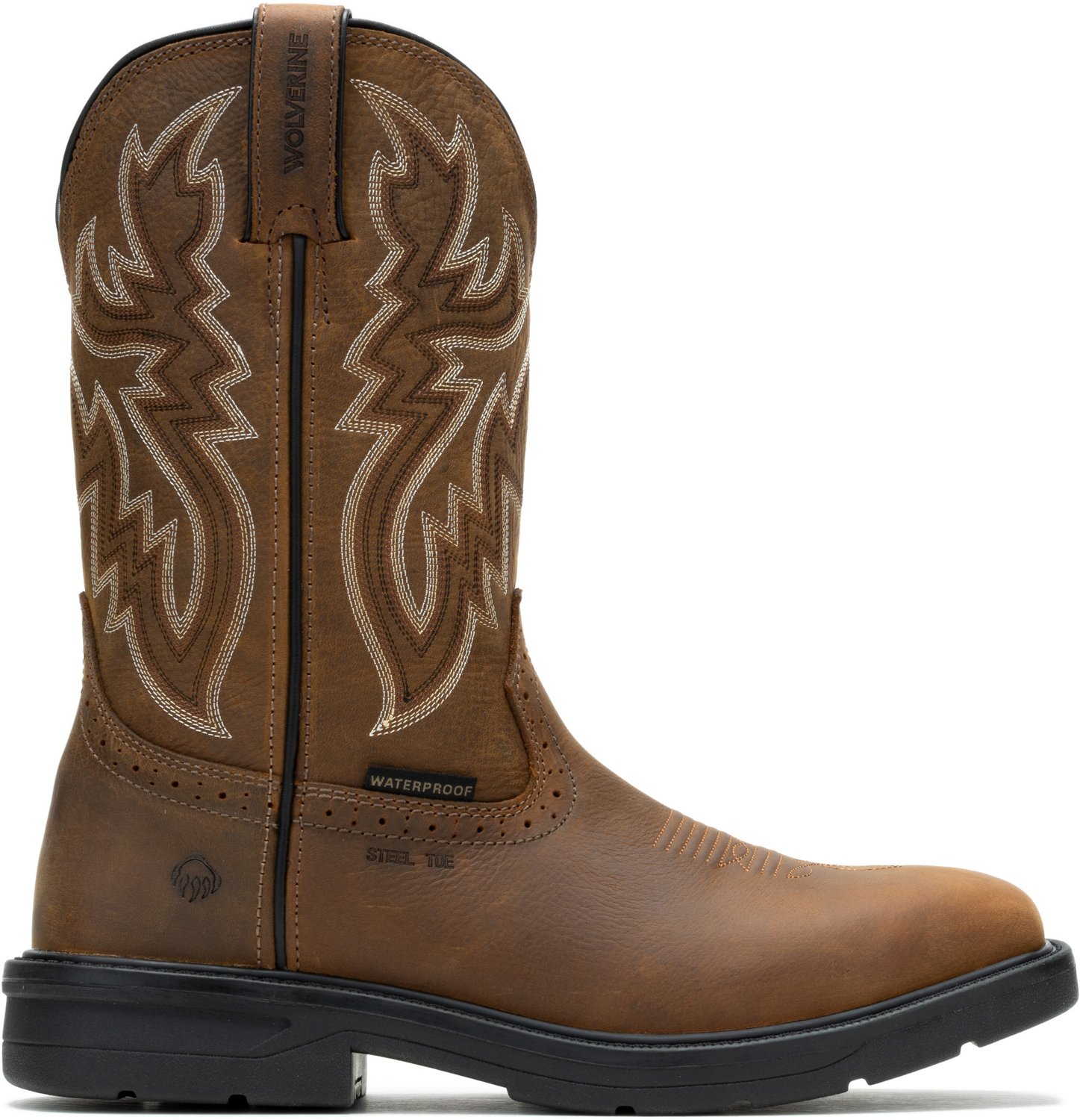 Wolverine rancher cheap steel toe