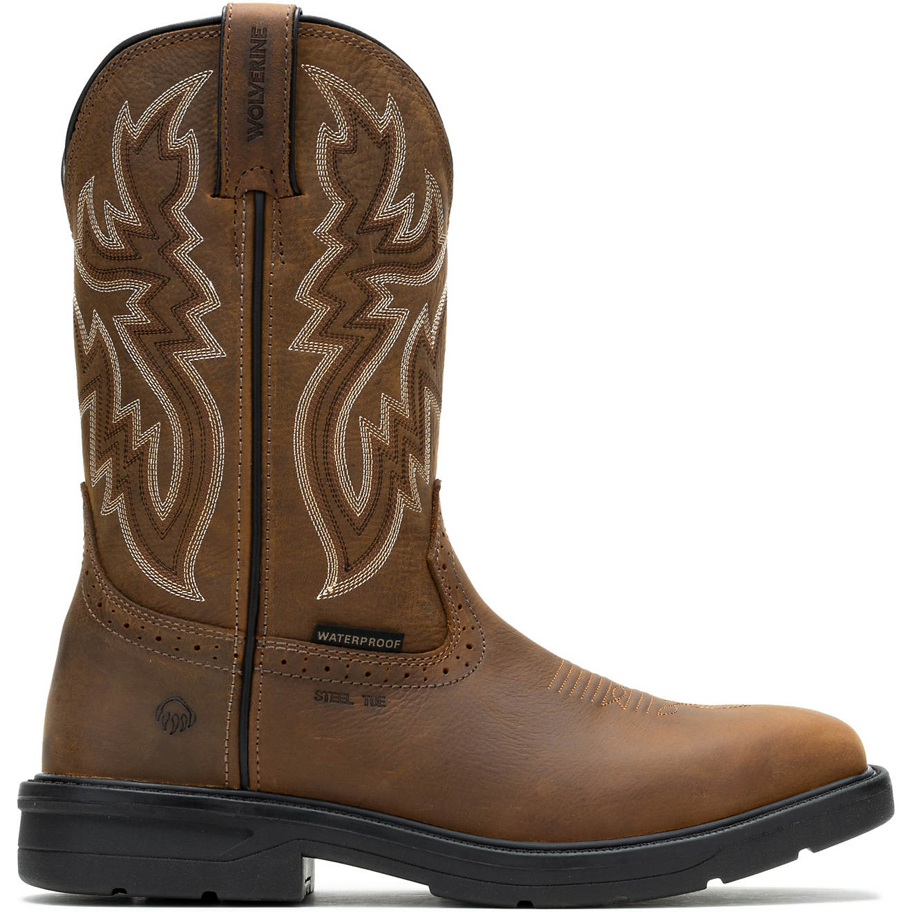 Wolverine Men's Iron Rancher SMU Steel Toe Boots                                                                                 - view number 1