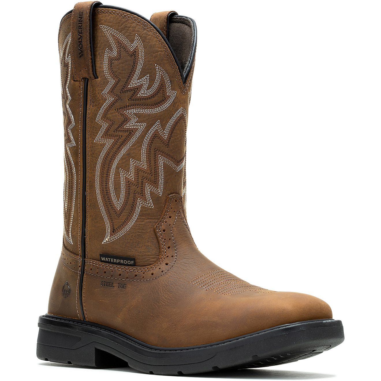 Wolverine Men's Iron Rancher SMU Steel Toe Boots                                                                                 - view number 2