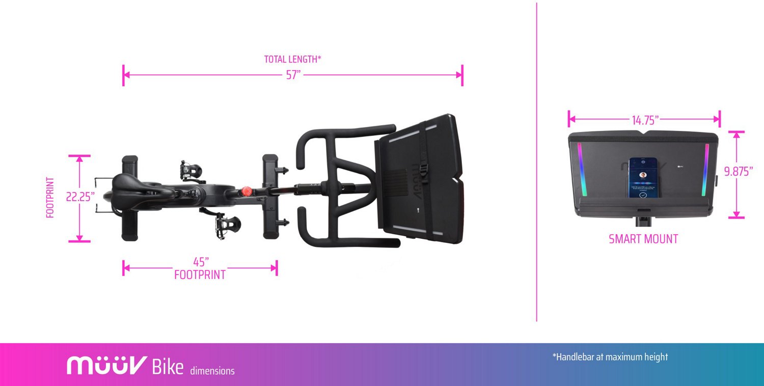 Stamina muuv Exercise Bike Academy