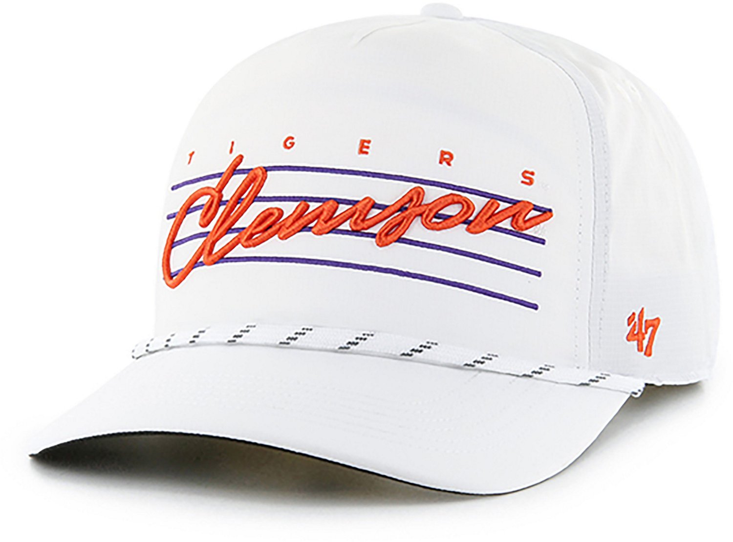 47 Brand Adult Chicago Cubs White Downburst Hitch Adjustable Hat