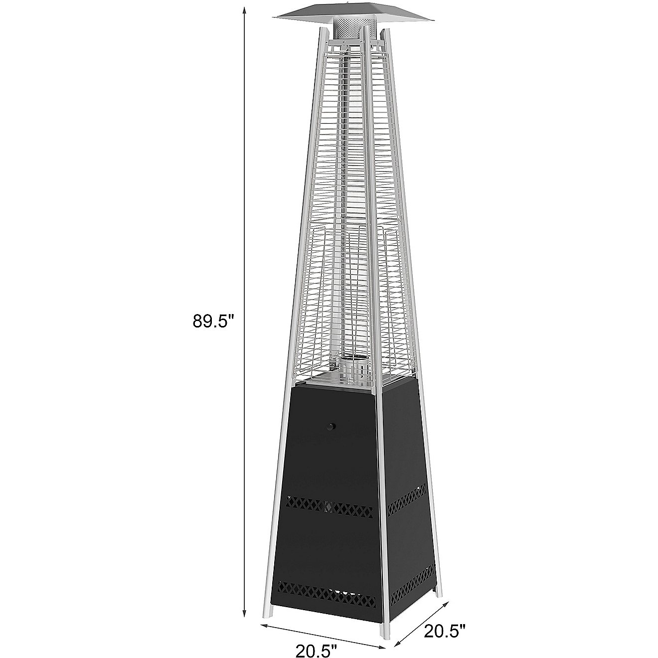 Mosaic Tower Stand Heater                                                                                                        - view number 2