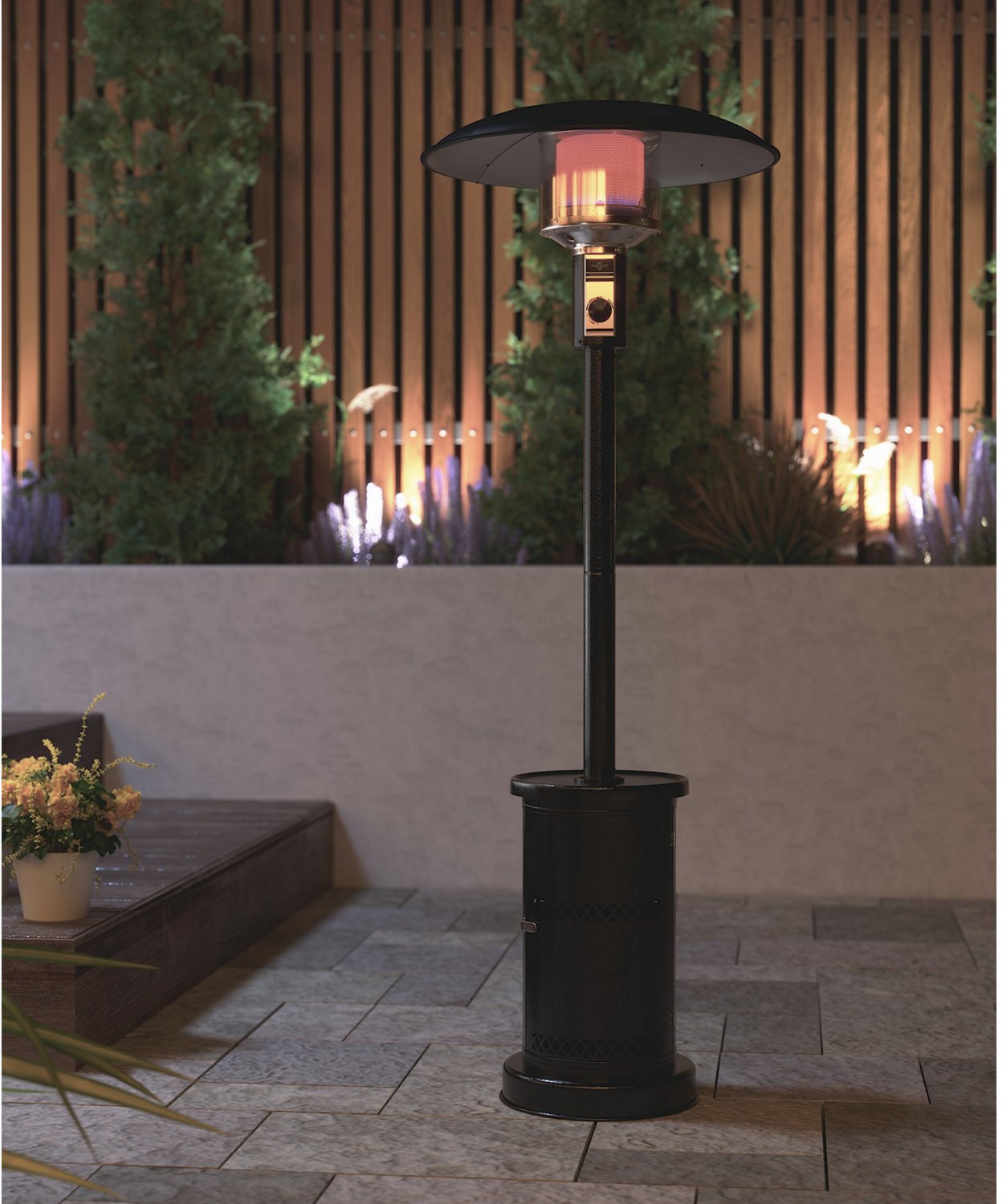 Mosaic propane outlet patio heater